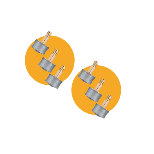 Silent Groom Pro x 6  Replacement Drum Bits
